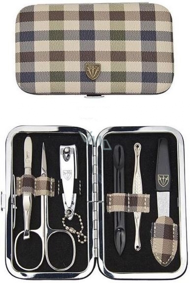 Solingen kellermann Zestaw do manicure w kratę KELLERMANN