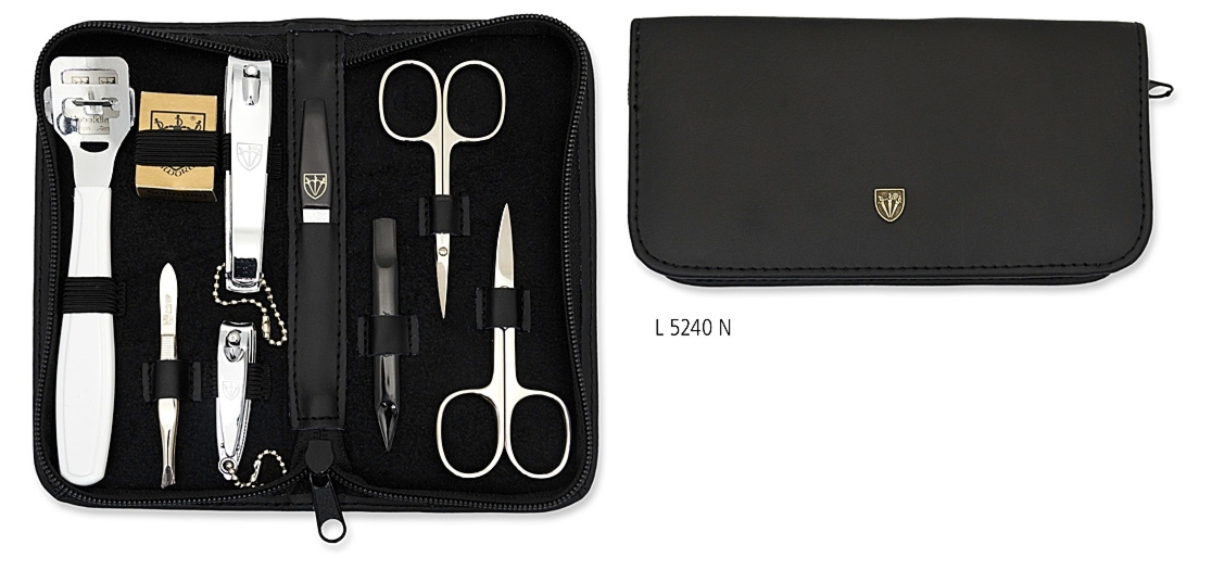 Solingen kellermann Zestaw do manicure 9-elementowy L5240FHMCN KELLERMANN