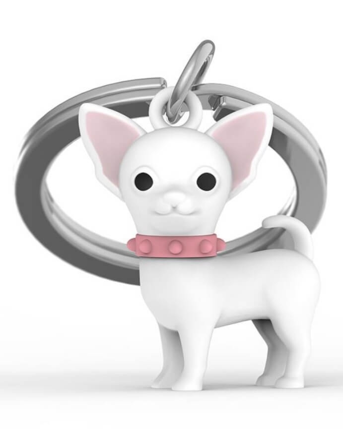 Brelok do kluczy pies chihuahua 3D – prezent dla właściciela chihuahua