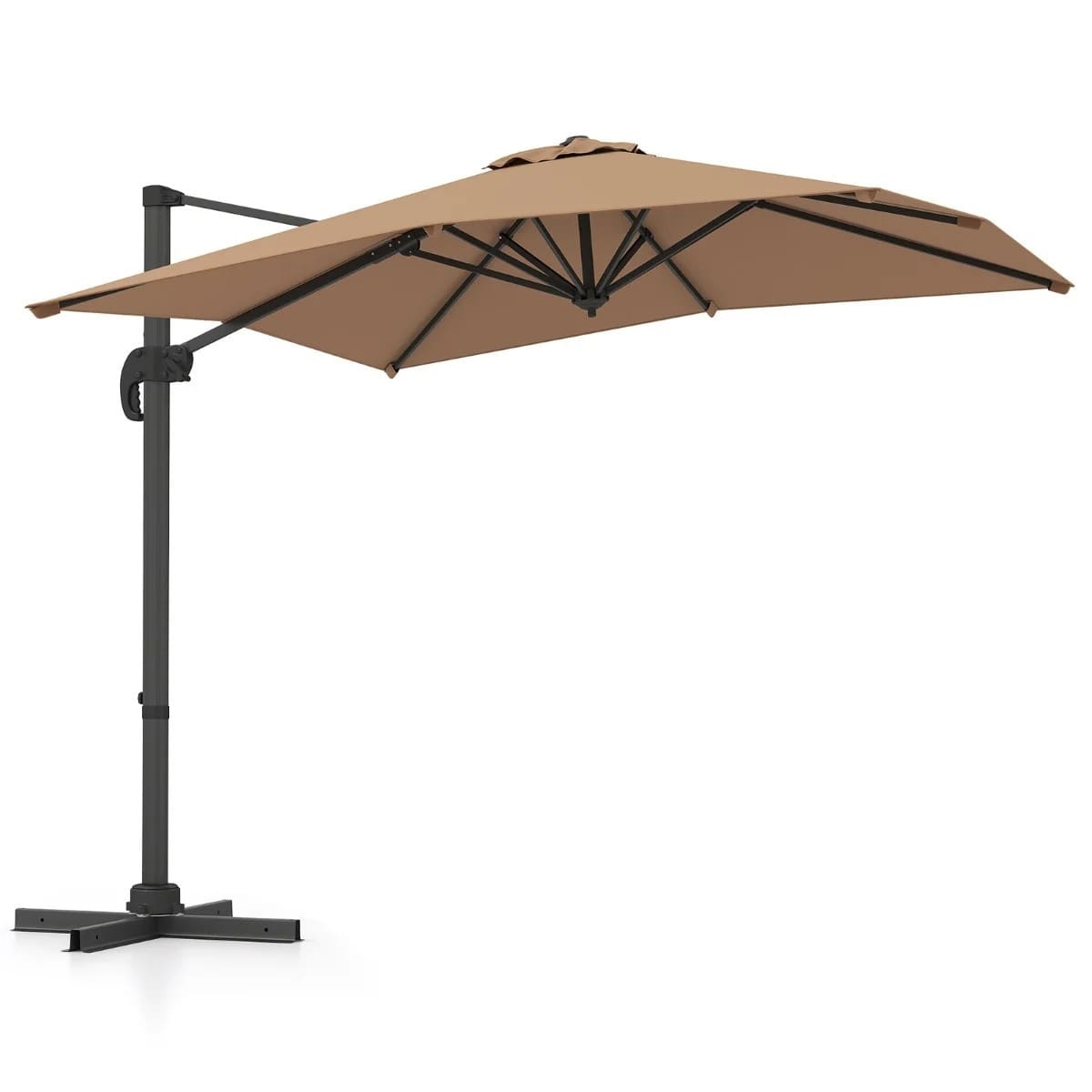 Parasol ogrodowy obrotowy 360° Costway