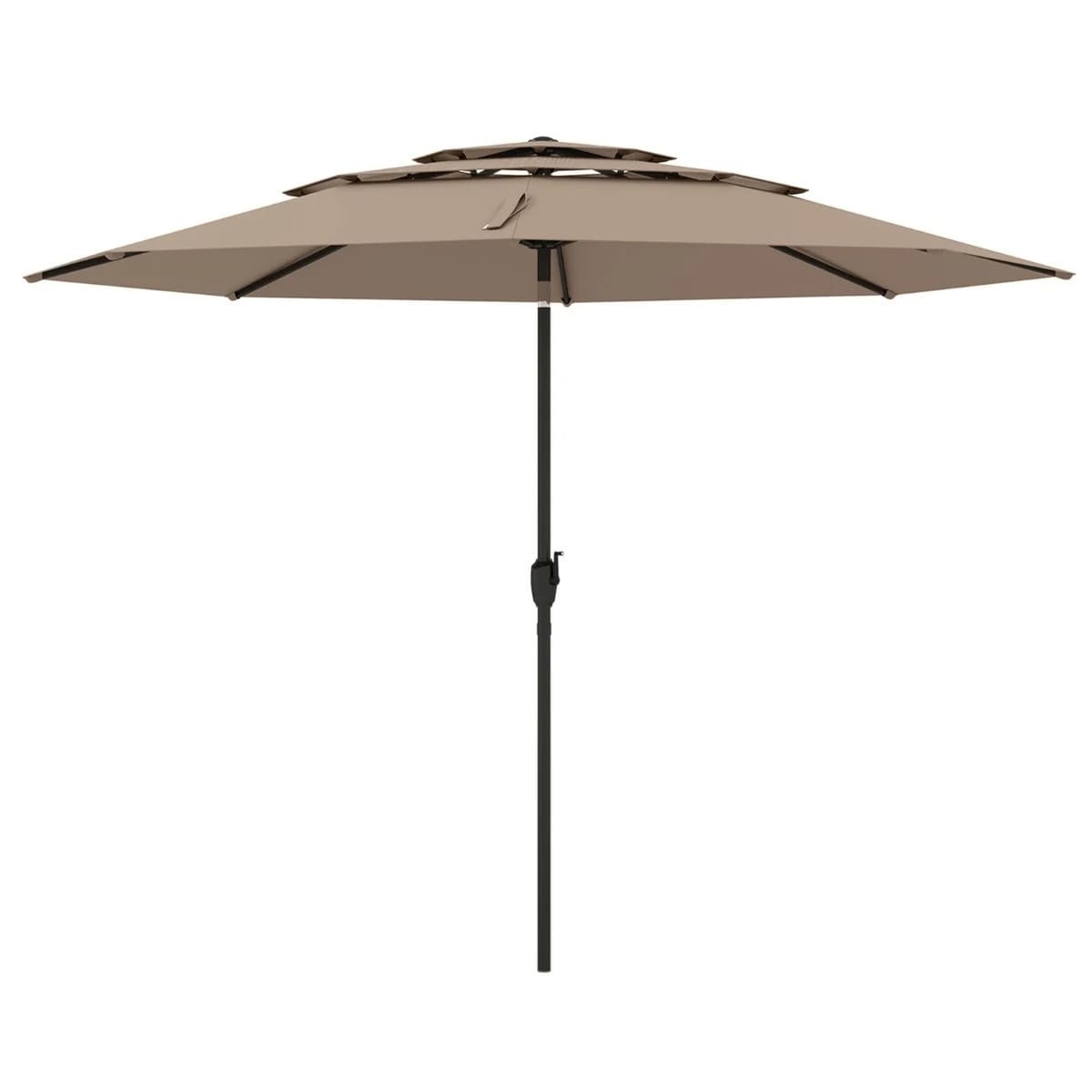 Parasol ogrodowy z systemem wentylacji Costway