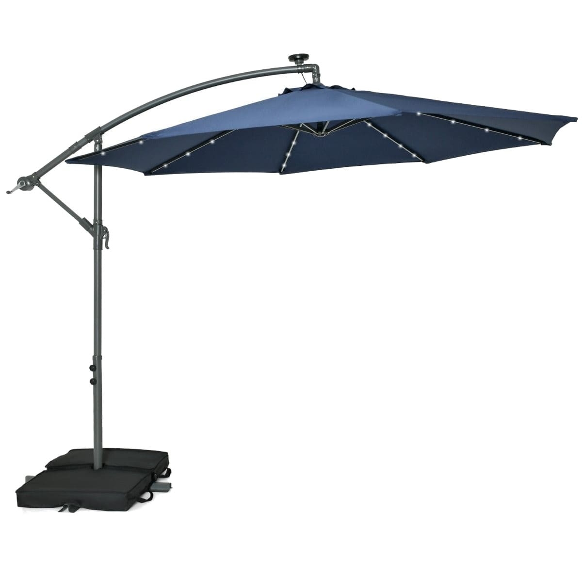 Parasol ogrodowy z owietleniem LED