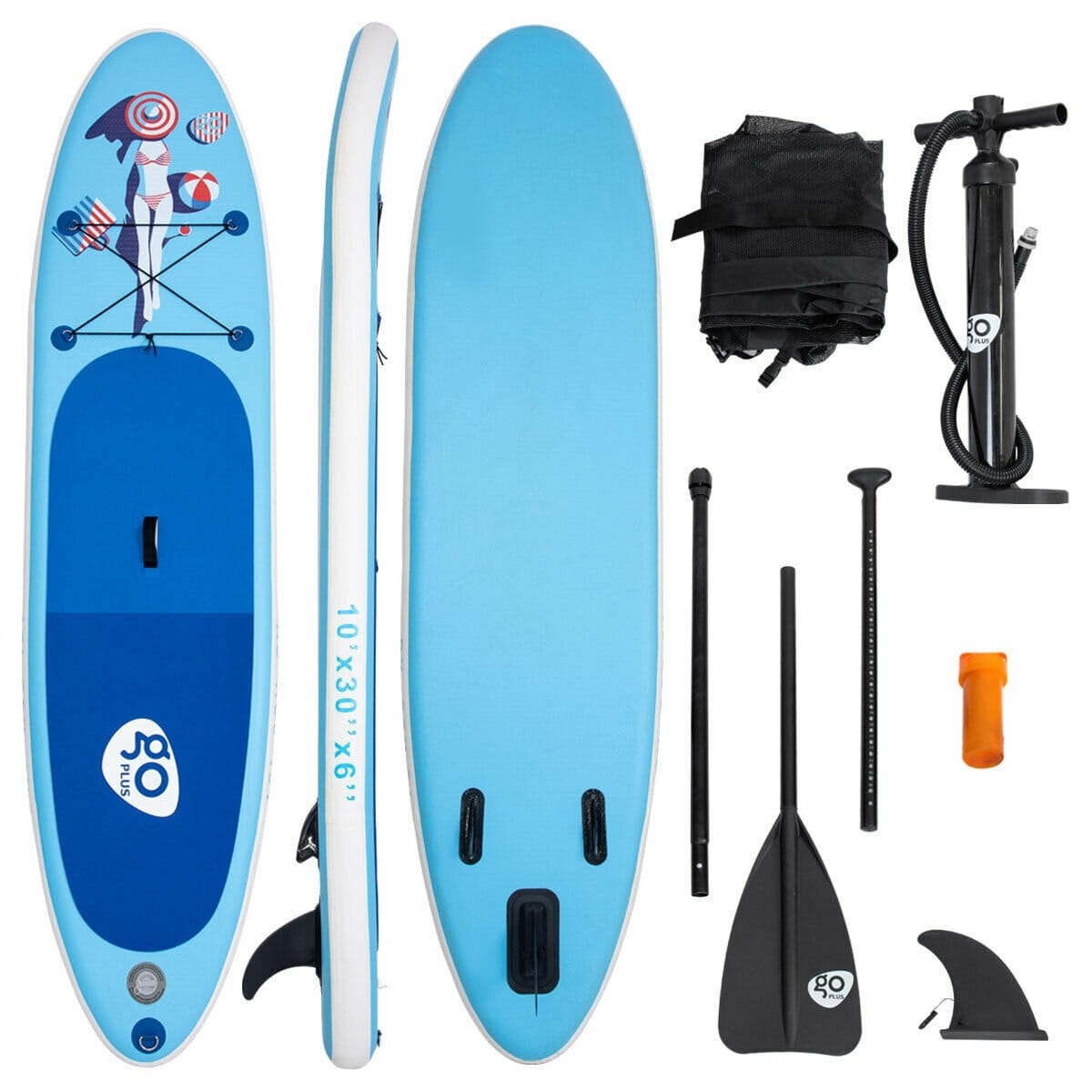 Deska sup stand up board pompowana do wiosowania 305cm