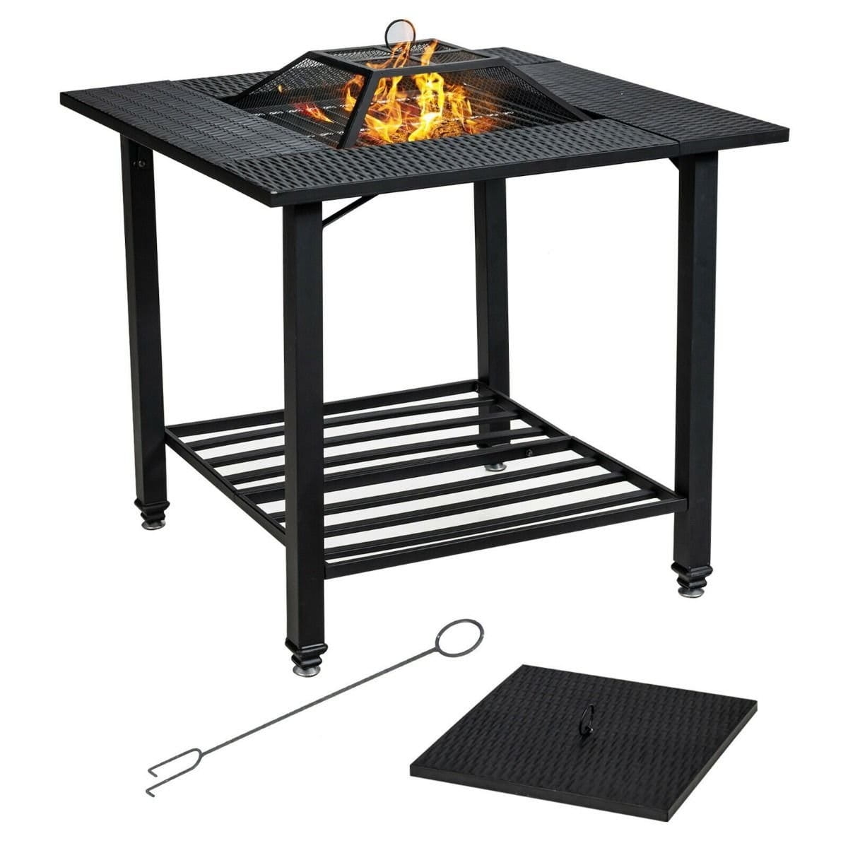 Palenisko ogrodowe Grill 4w1 79 x 79 x 78 cm