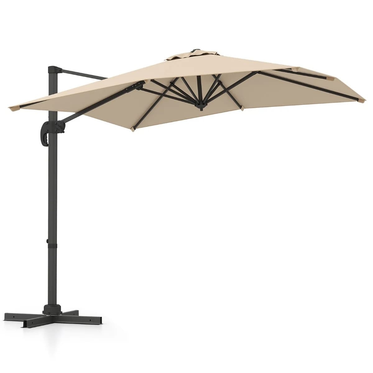 Parasol ogrodowy obrotowy 360° Costway