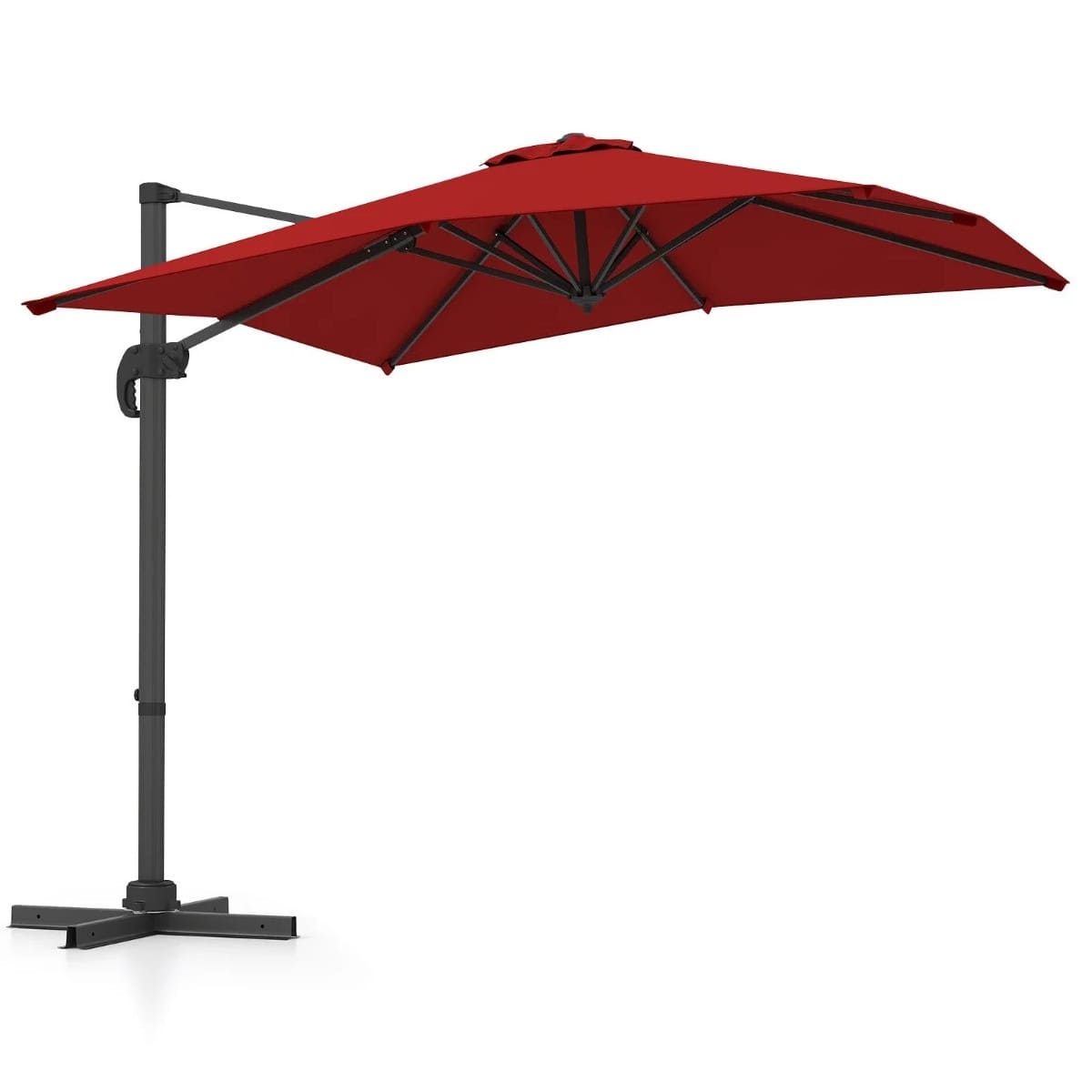 Parasol ogrodowy obrotowy 360° Costway