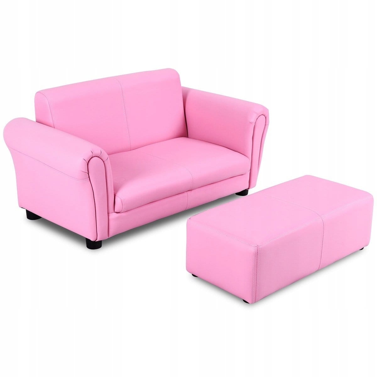 Mini sofa dziecica z podnkiem