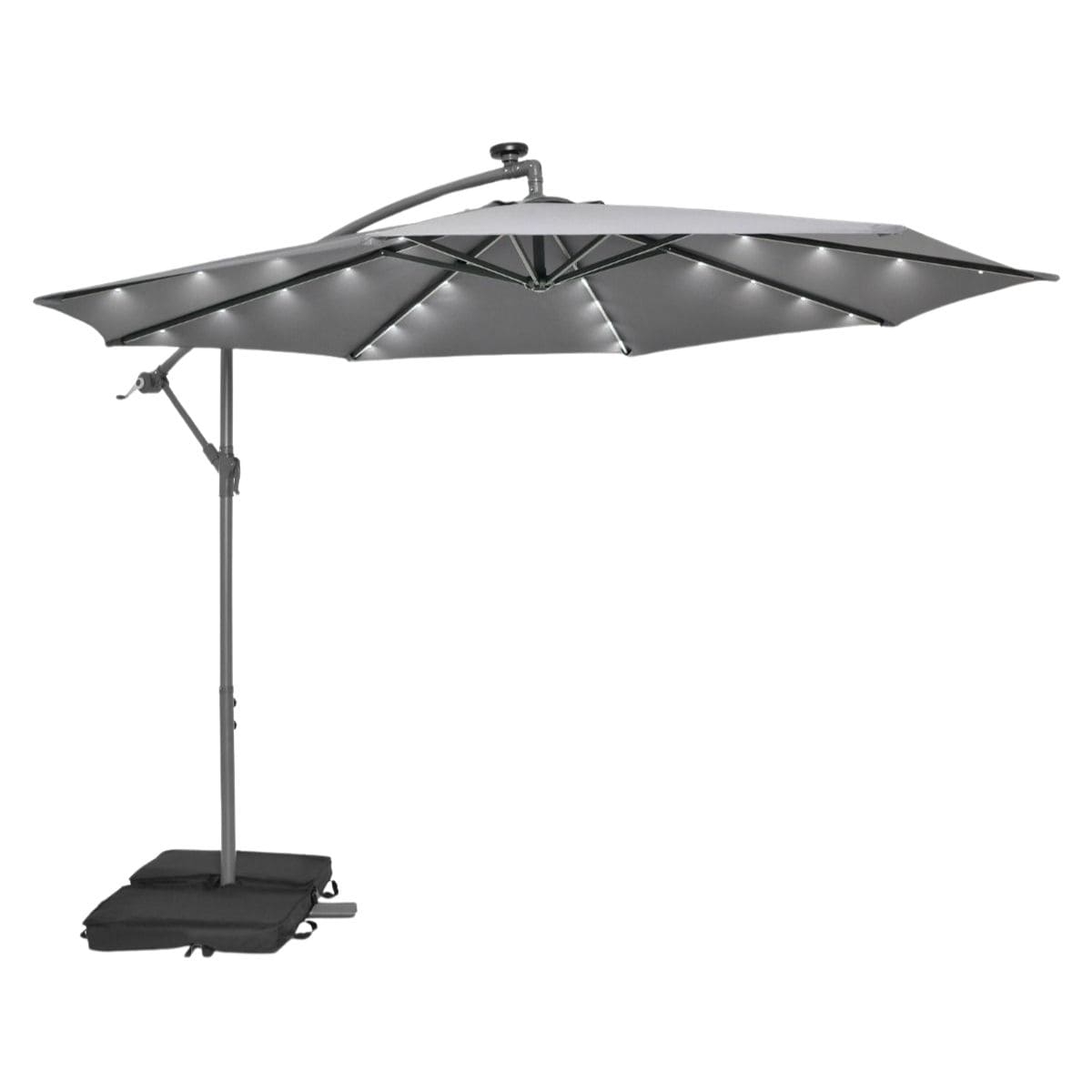 Parasol ogrodowy z owietleniem LED