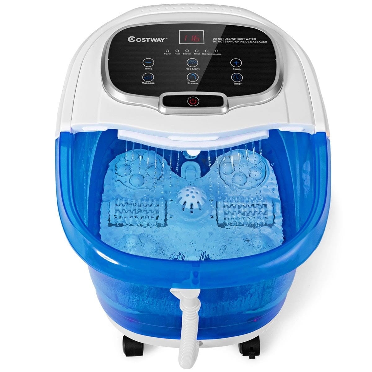 Hydromasaer shiatsu z podczerwieni do stp 500W