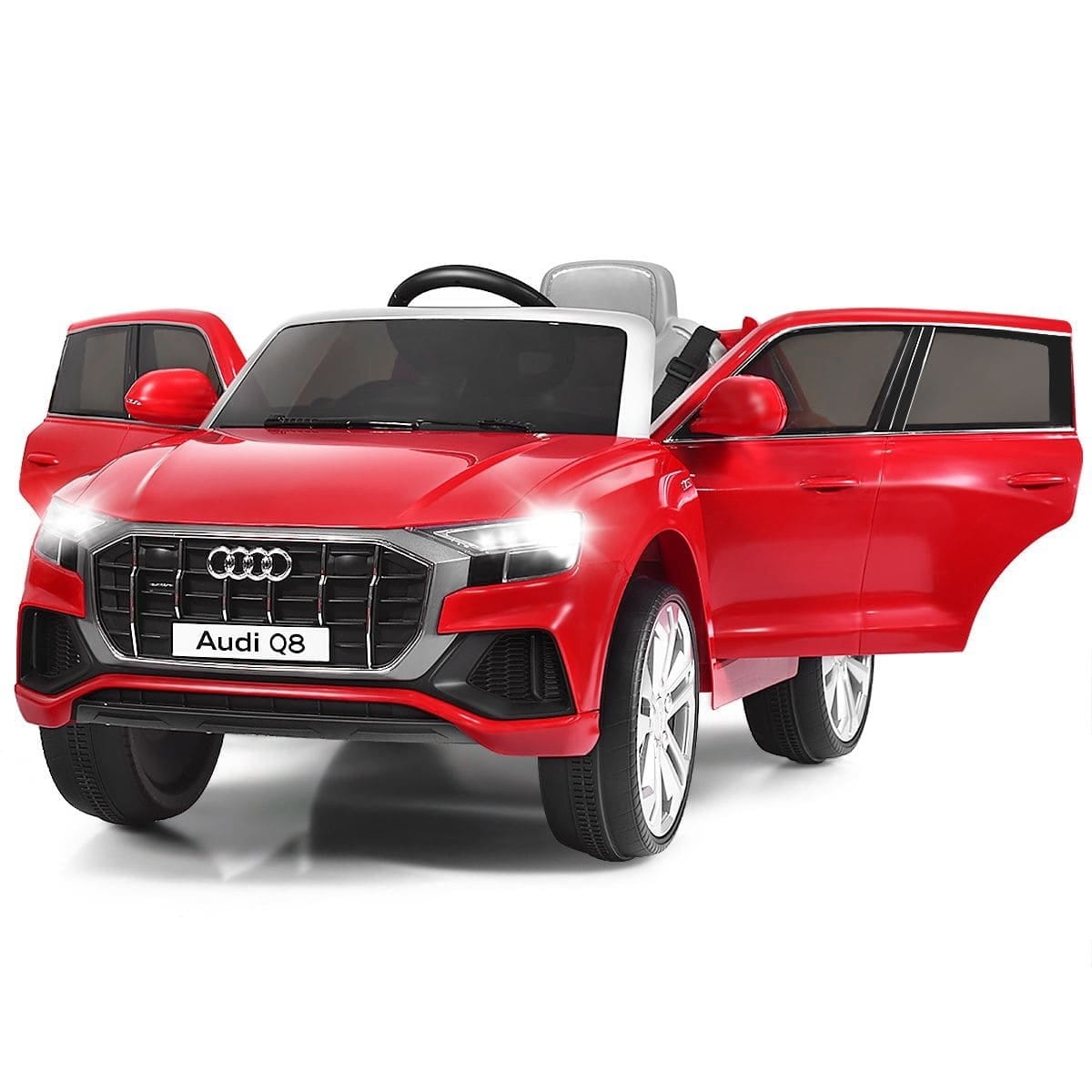 Elektryczny samochd dla dzieci Audi Q8 Czerwony