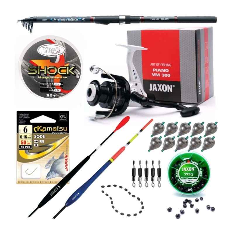 Zestaw na spławik START - dla początkujących