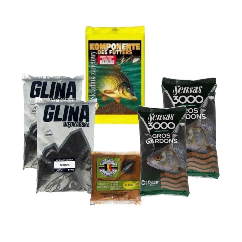 Zestaw zanęt NA PŁOĆ ACTIVE- dla aktywnych wędkarzy