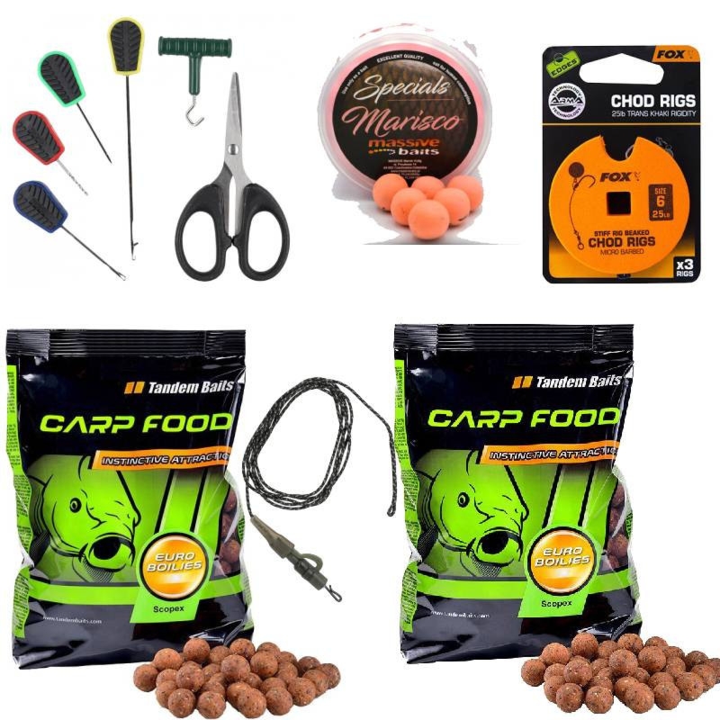 Zestaw akcesorii Karpiowych PRO - dla ogarniętych łowców