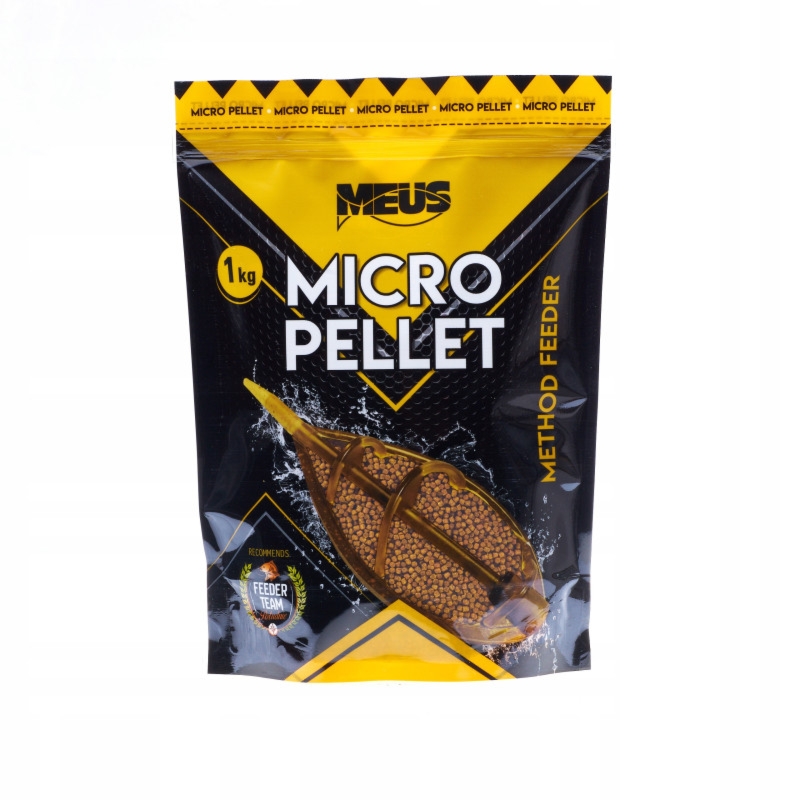 Meus Pellet Durus 2mm Micropellet Wanilia 1kg folia