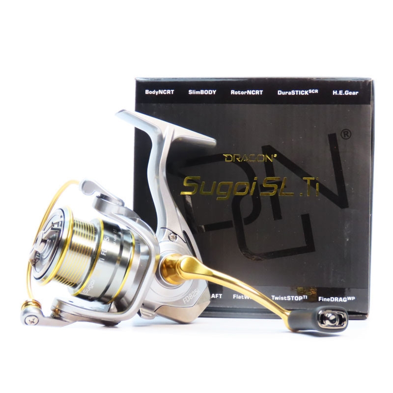 Kołowrotek DRAGON Sugoi SL.Ti FD825i 25 NCRT, alu spool 7BB+Inf.AR