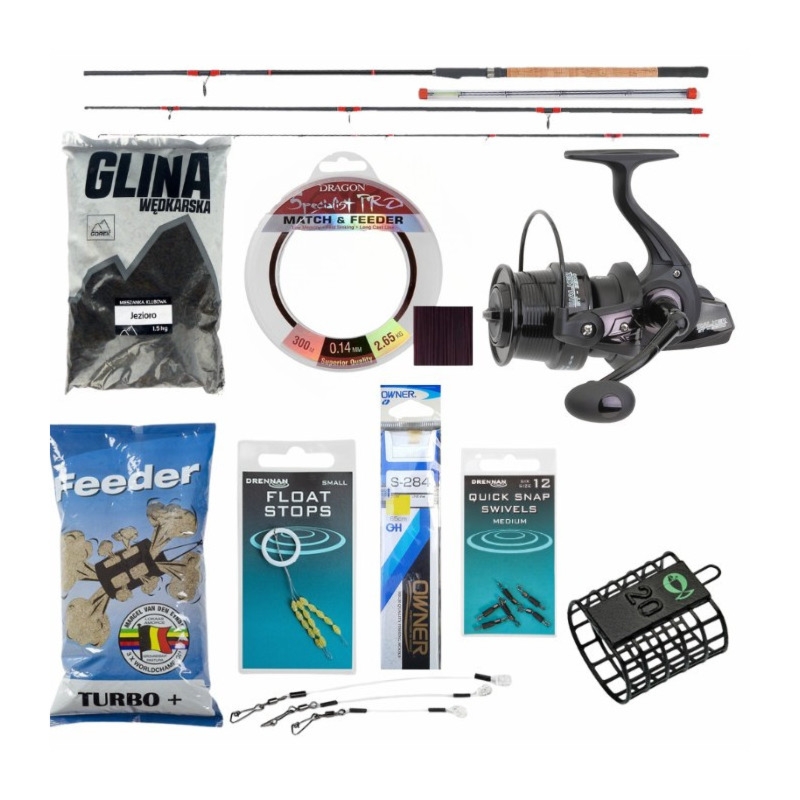 Zestaw feeder z brzegu PRO - dla ogarniętych łowców