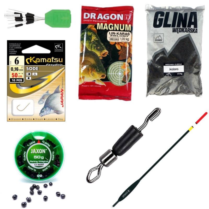 Zestaw akcesorii na spławik START - dla początkujących