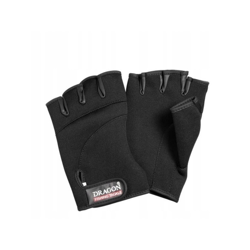 Rękawiczki neoprenowe DRAGON 5-finger cut czarne