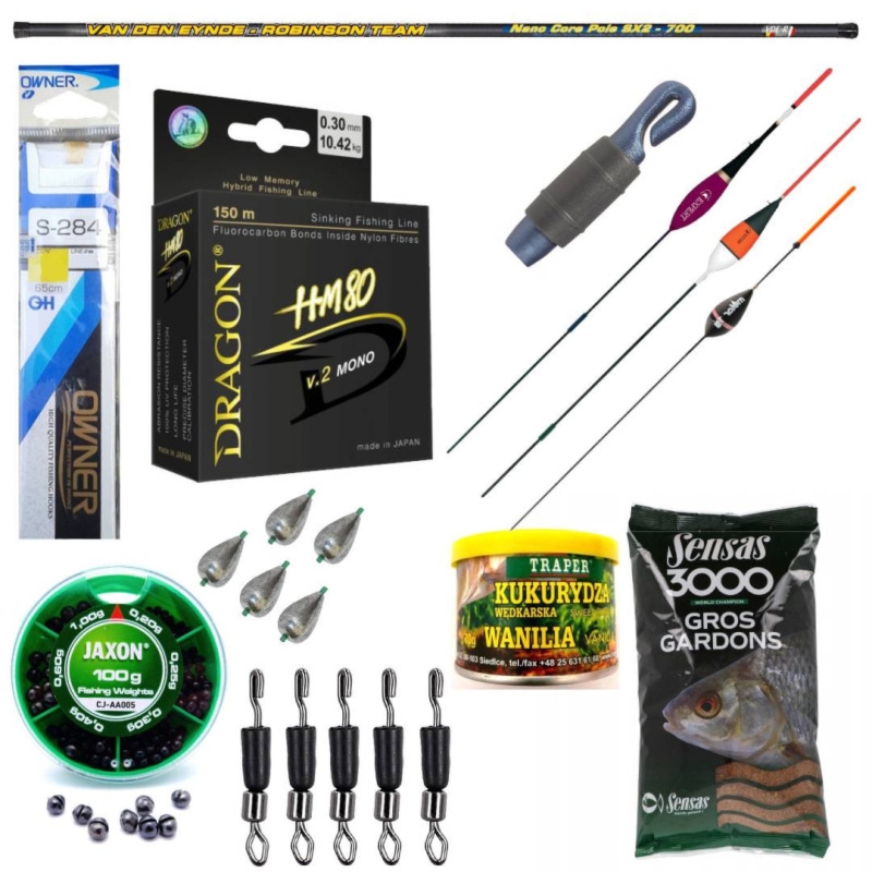 Zestaw spławikowy na bata PRO - dla ogarniętych łowców