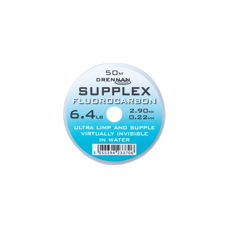 Żyłka Drennan Supplex FLUOROCARBON 0.22MM 50M 2.90KG 6.4LB LCSPXF064