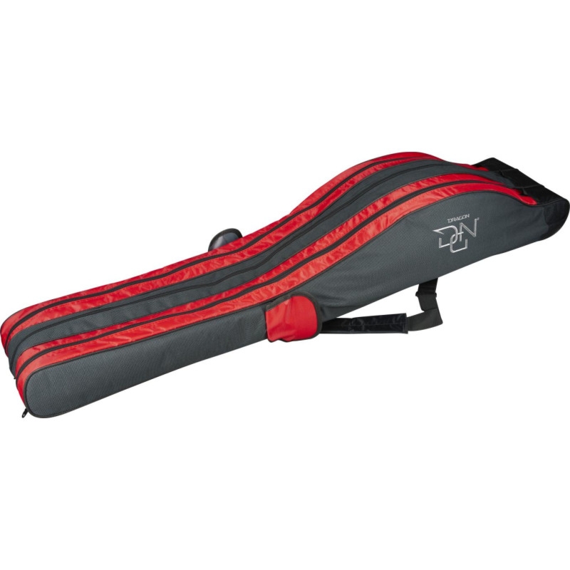 Trójkomorowy Pokrowiec Na wędki Dragon - DGN 145 cm