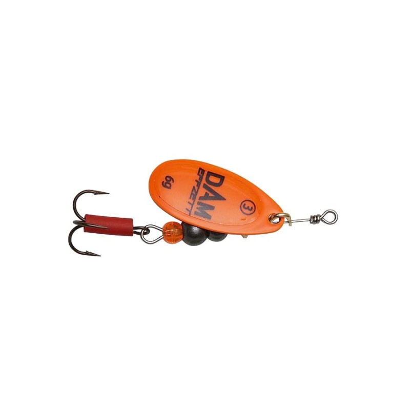 Błystka Obrotowa Dam EFFZETT FLUO SPINNER NR 3 6G ORANGE 60676