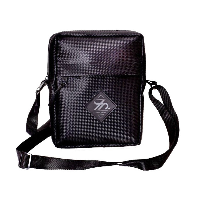 TORBA NA RAMIĘ QUANTUM 4STREET DELUXE 19X23X5CM CZARNA 8810002