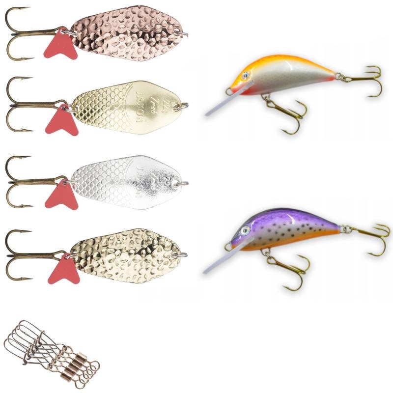 Zestaw przynęt na troć ACTIVE- dla aktywnych wędkarzy