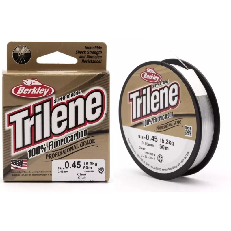 Berkley Trilene ETFPS25-15 TL FLUOR .25MM 50M CLR