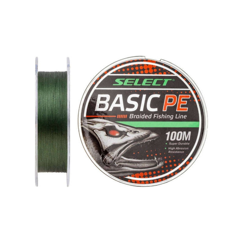 Select Basic PE 150m (ciemnozielony) 0.08mm 8lb/4kg