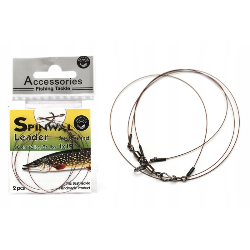 Przypon Spinwal Surfstrand 30CM/12KG z agr S