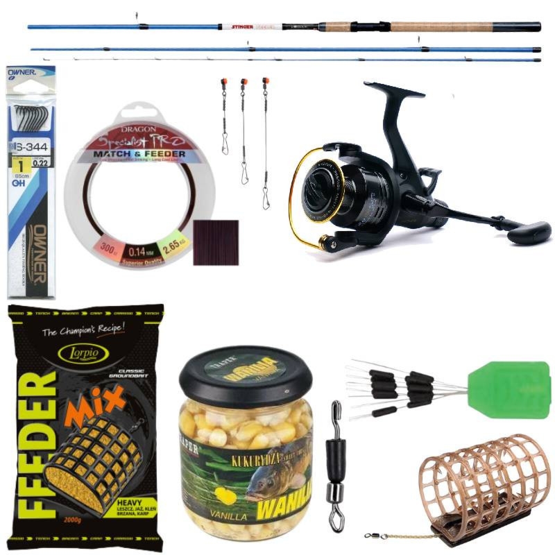 Zestaw feeder z brzegu ACTIVE- dla aktywnych wędkarzy