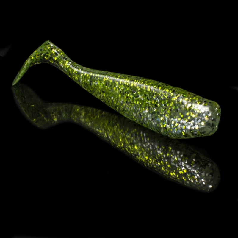 PRZYNĘTA RELAX KINGSHAD 5 CLEAR-MOSS GREEN, BLACK/SILVER GLITTER