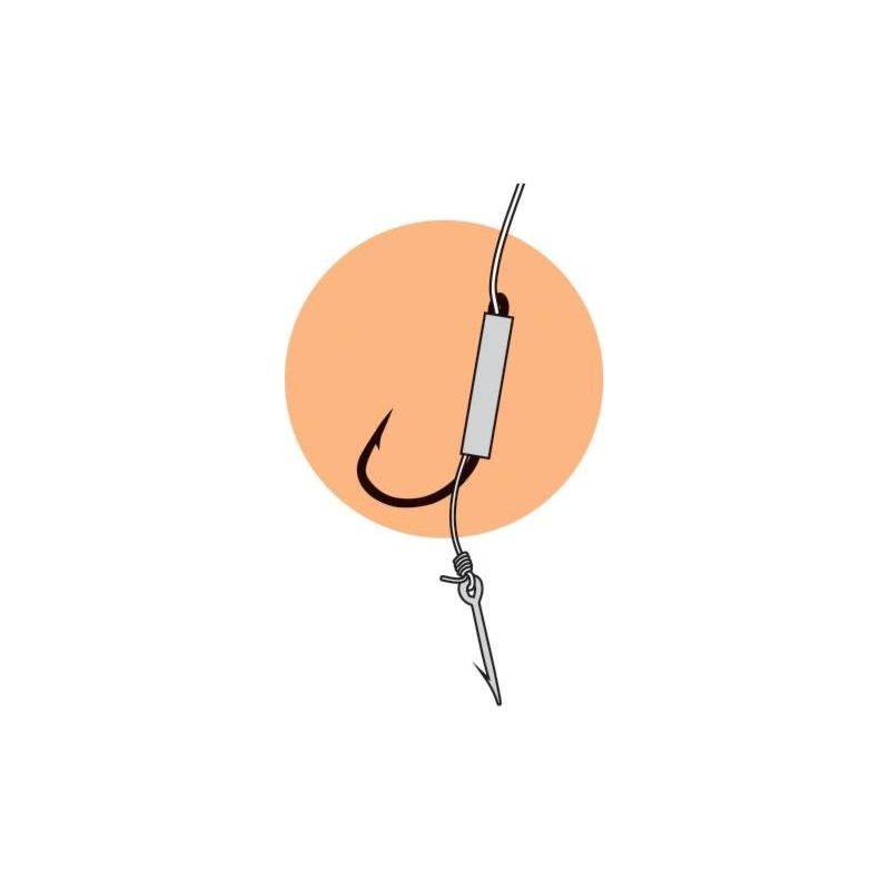 Haczyk Wiązany Jaxon METHOD FEEDER NA PLECIONCE HY-MFN04