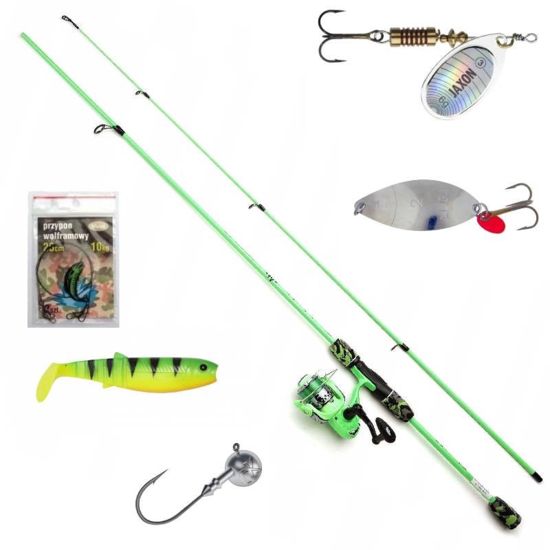 Zestaw dla dzieci na Spinning - zielony