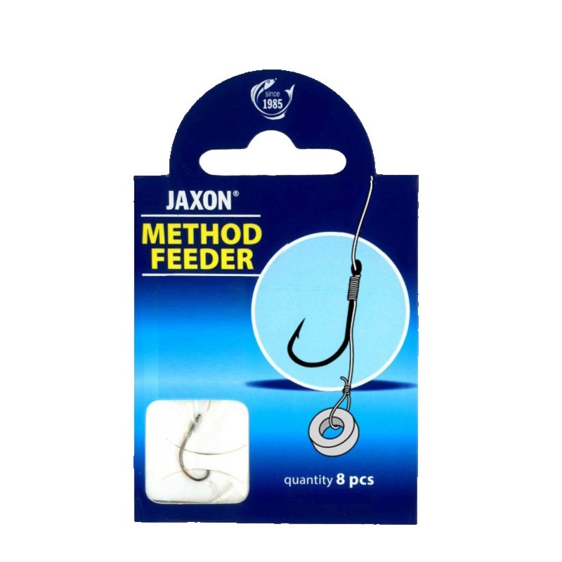Haczyk Wiązany Jaxon METHOD FEEDER Z PRZYPONEM HY-MFG04
