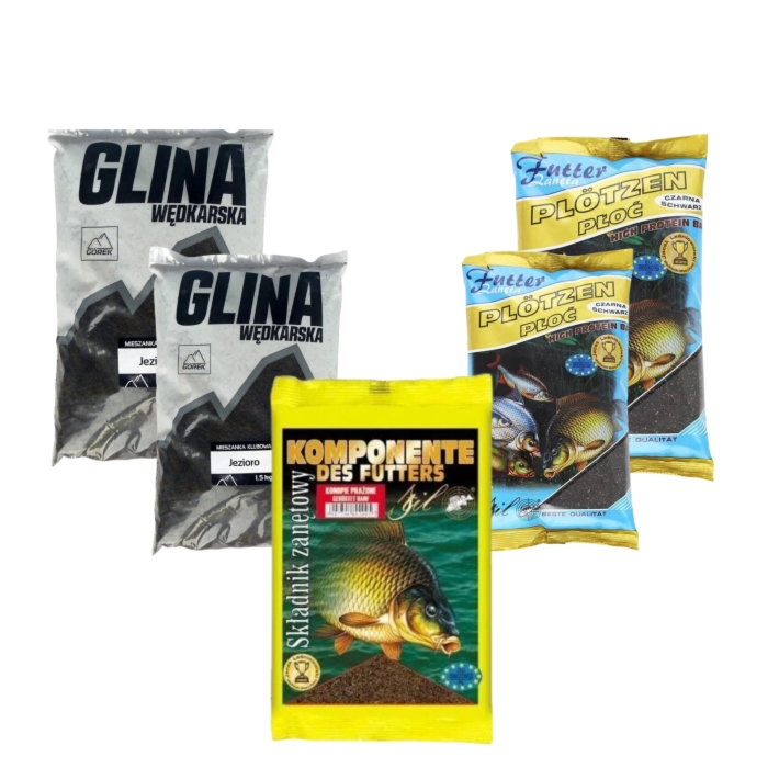 Zestaw zanęt NA PŁOĆ START - dla początkujących