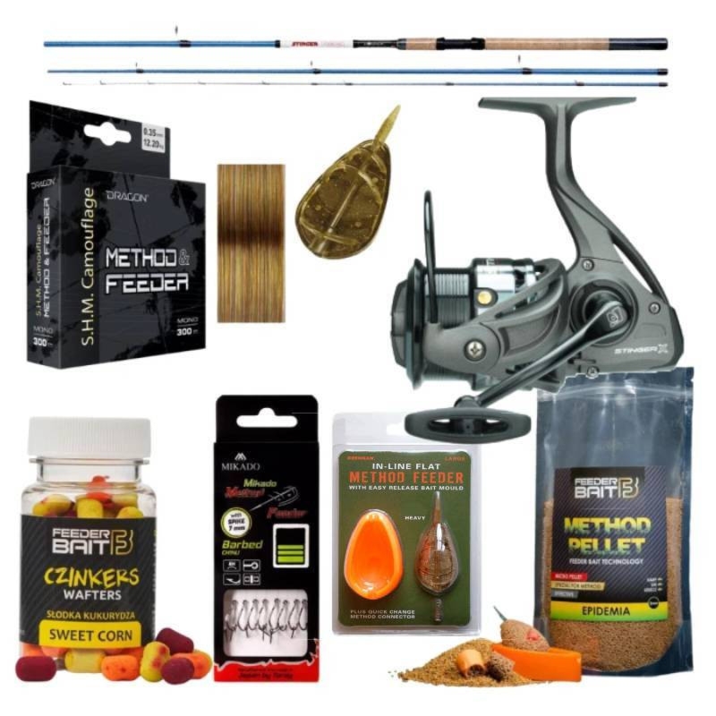 Zestaw method feeder ACTIVE- dla aktywnych wędkarzy