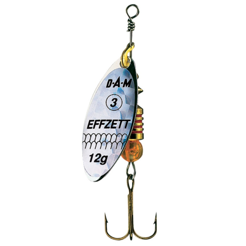 Błystka Obrotowa Dam EFFZETT PREDATOR NR 1 4G SILVER-GLITTER 5126-104