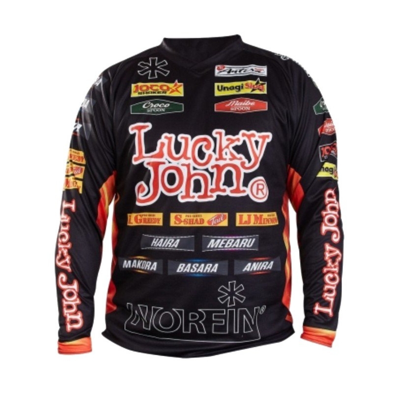 KOSZULA PRO TEAM LUCKY JOHN M CZARNA AM-150-M