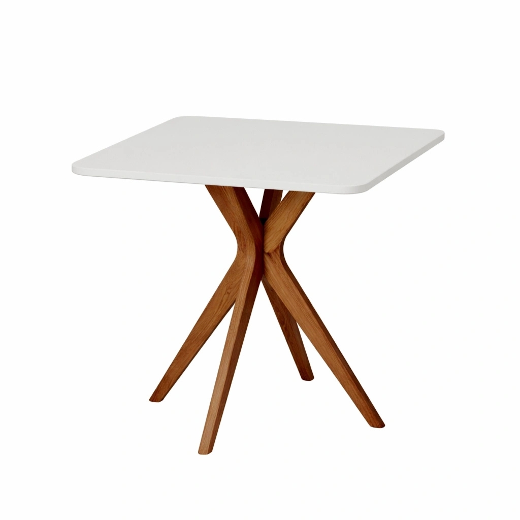 Kwadratowy stół jadalniany JUBI 70cm* 70cm - różne kolory i wybarwienia drewna