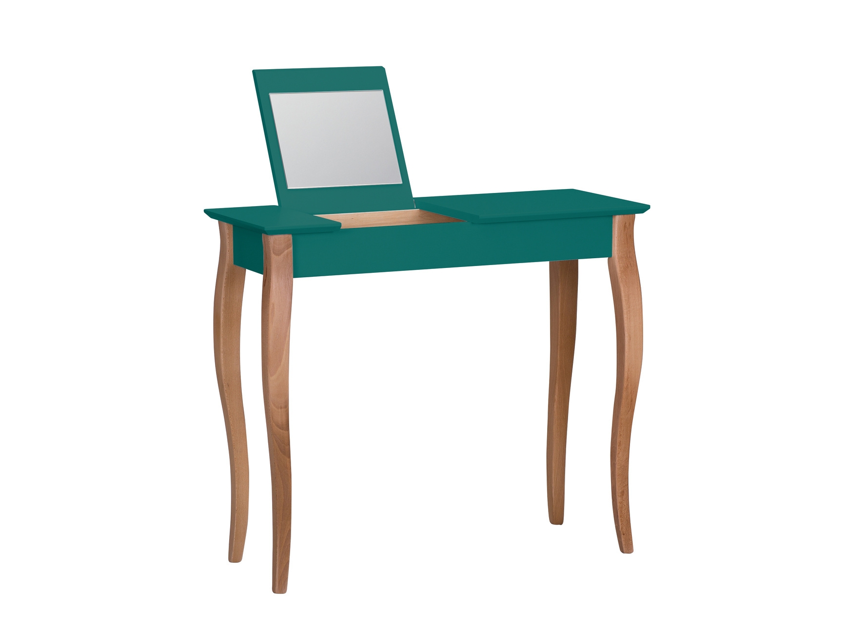 Toaletka LILLO z Lusterkiem 85x35cm Zielony Butelkowy
