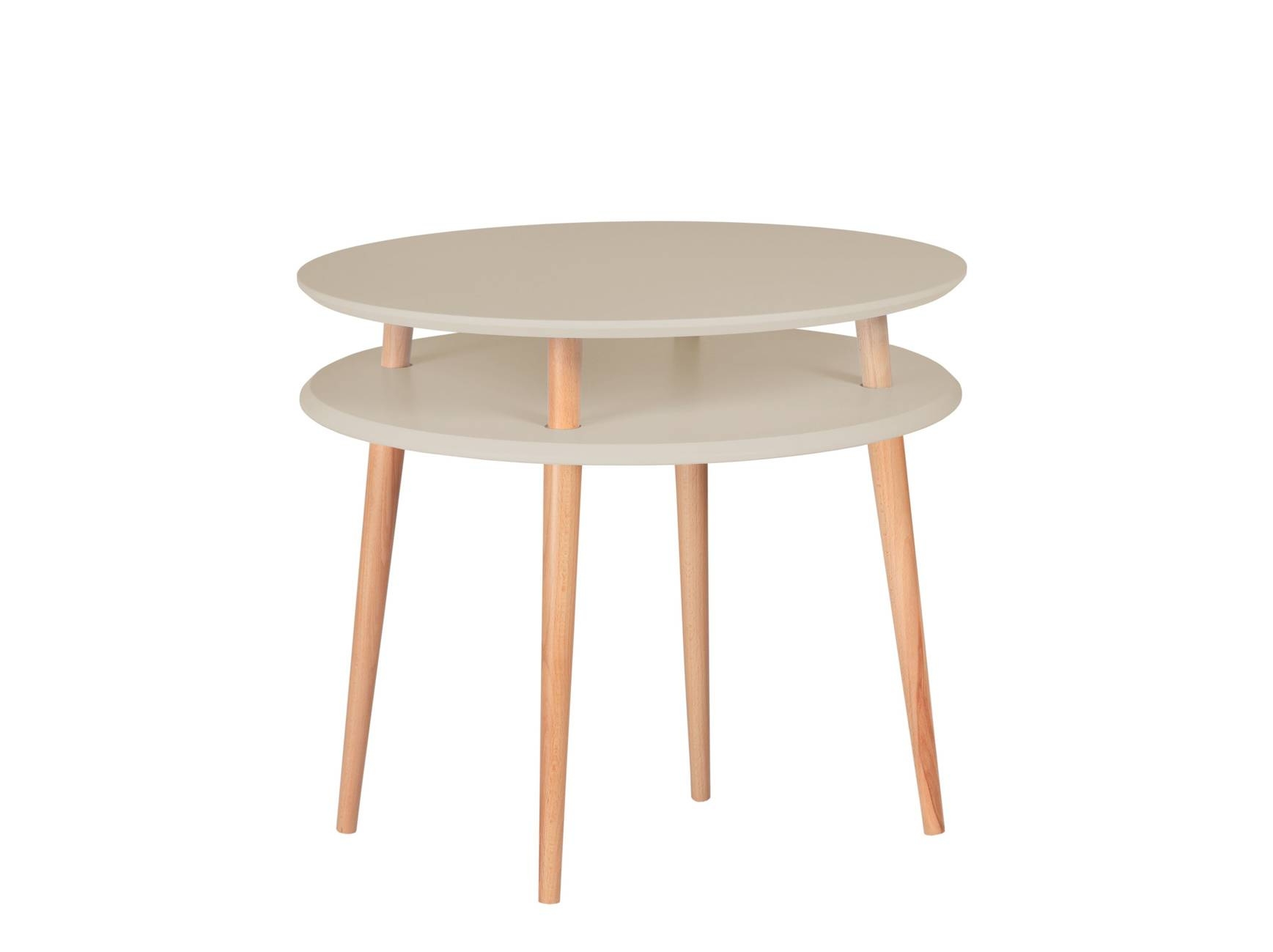 Stolik Kawowy UFO śr. 70cm wys. 61cm Kawa z mlekiem
