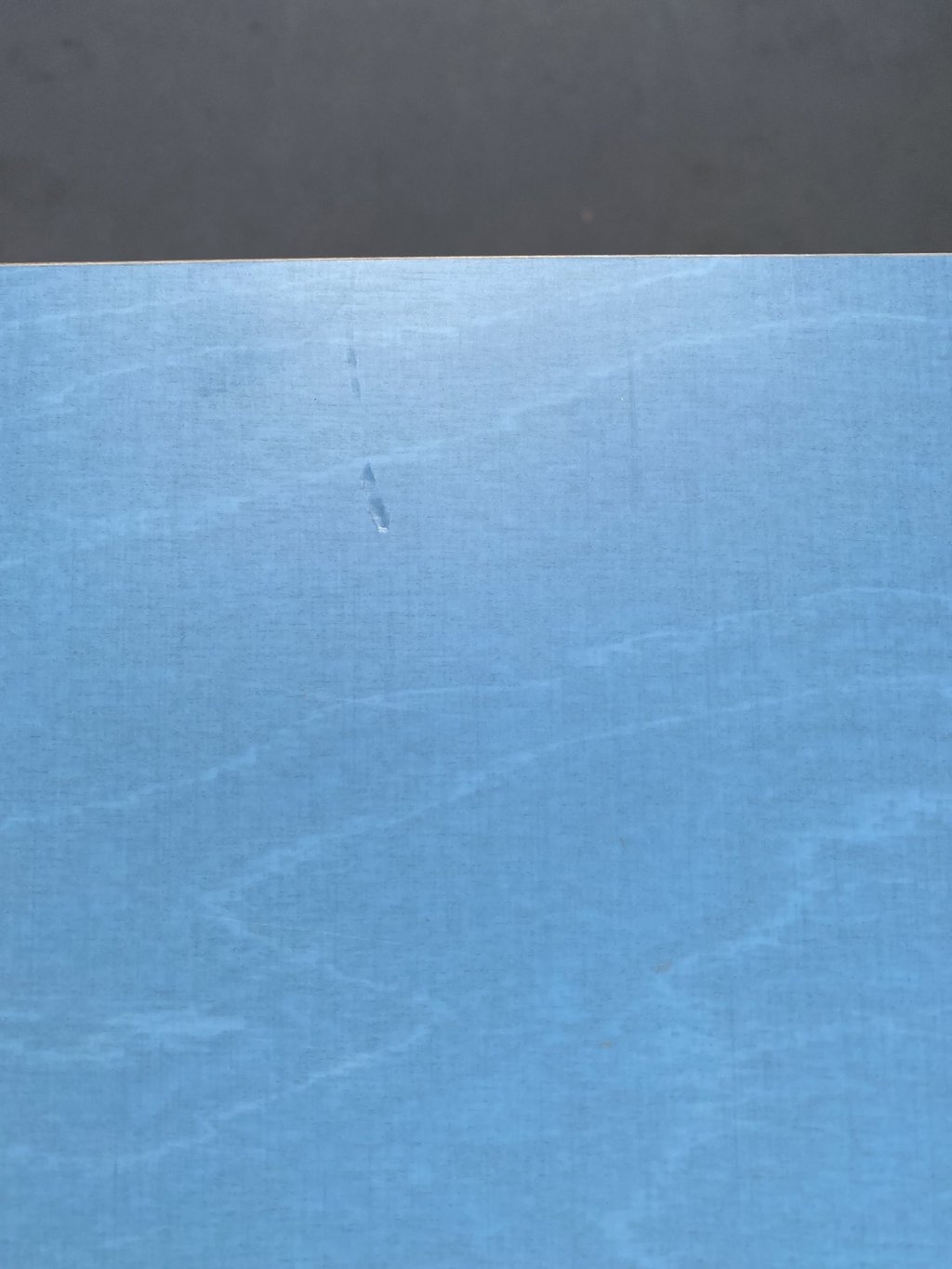 USZKODZONE Biurko ToDo 120x58 cm Niebieskie