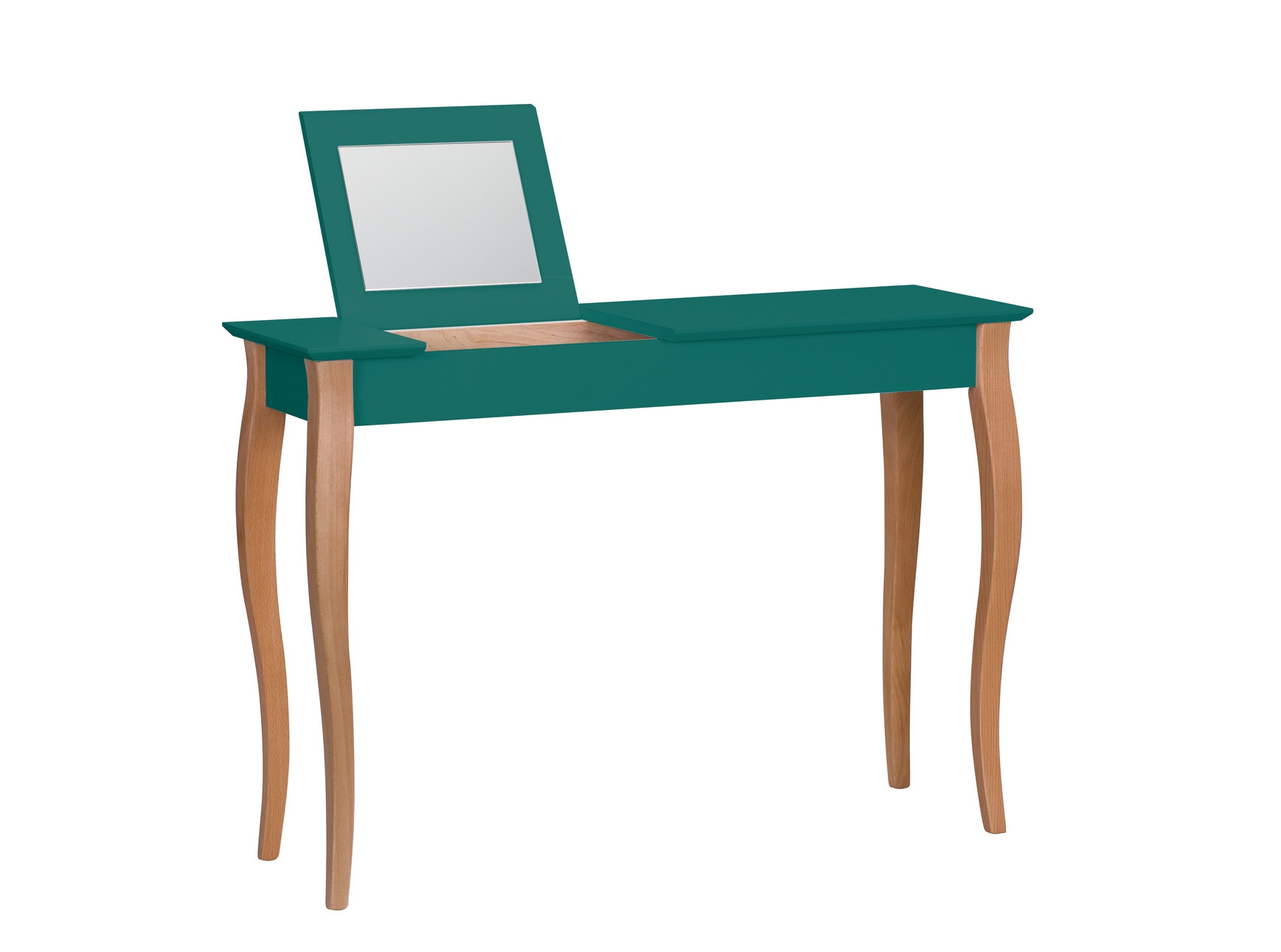 Toaletka LILLO z Lusterkiem 105x35cm Zielony Butelkowy