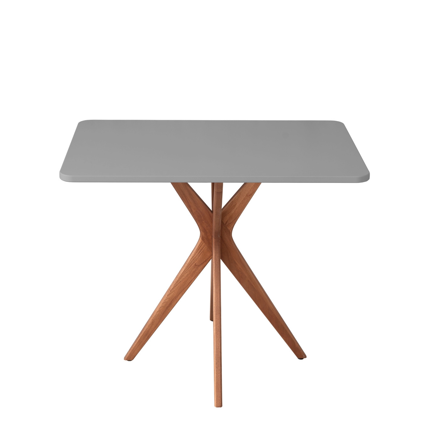 Prostokątny Stół JUBI 55x80cm Dąb Ciemnoszary