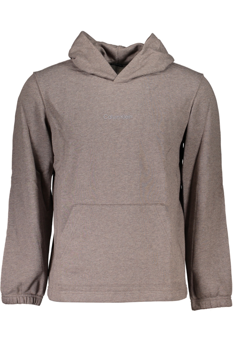 MĘSKA BRĄZOWA BLUZA BEZ ZAMKA CALVIN KLEIN