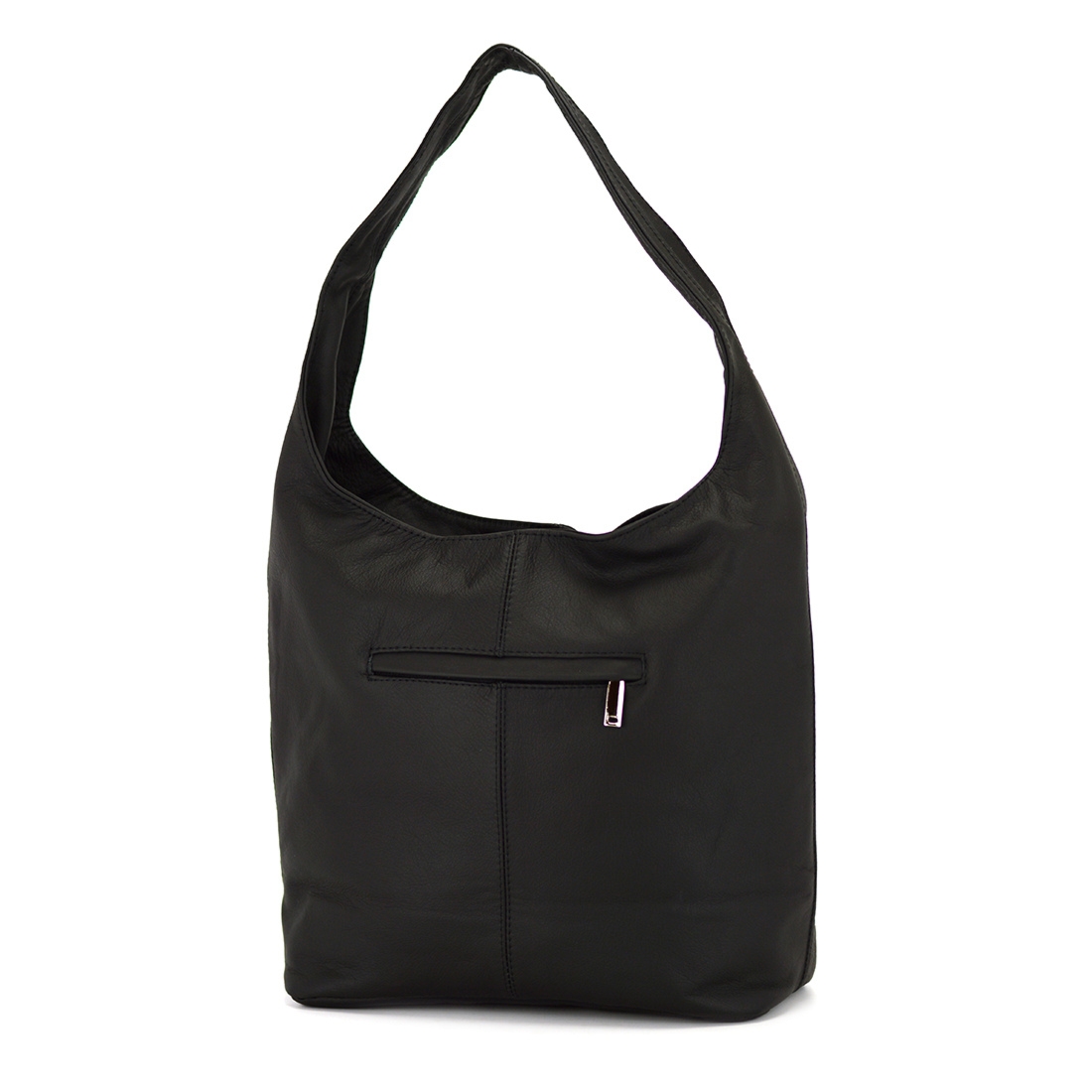 Duża stylowa shopperbag torebka na ramię skórzana z kieszeniami Voyager