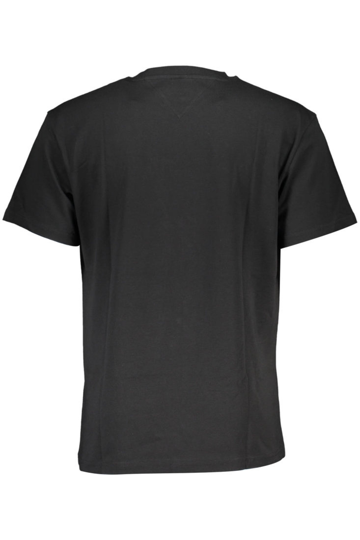 CZARNY T-SHIRT MĘSKI Z KRÓTKIM RĘKAWEM TOMMY HILFIGER