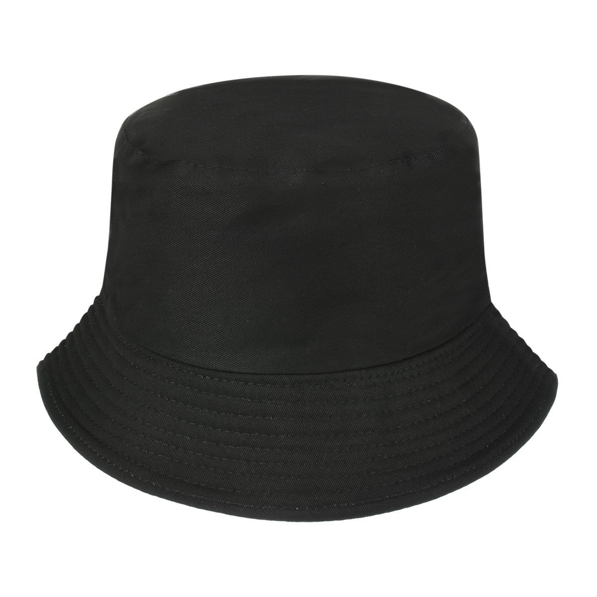 Kapelusz dwustronny bucket hat czapka czarna corn kap-m-24